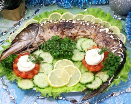 Фаршированная щука