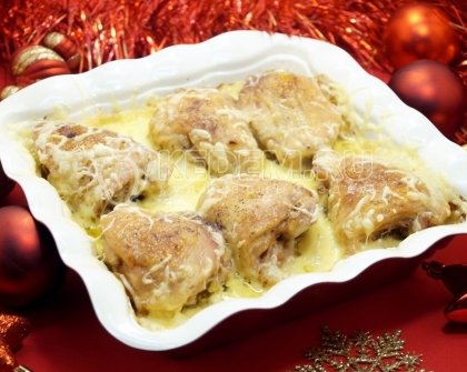 Курица с картошкой «Праздничная»