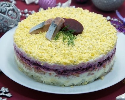 Сельдь под шубой классическая