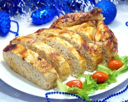 Фаршированная курица «Сюрприз»