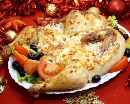 Курица с сыром в духовке «Жар-птица»