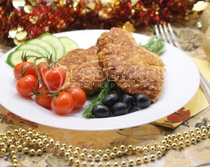 Отбивные из курицы в панировке