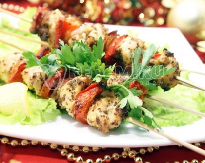 Шашлычки из курицы